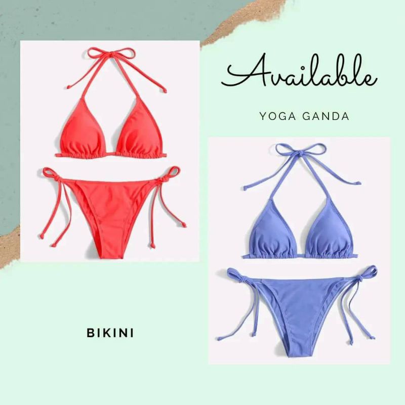 [YOGAGANDA] Set bikini dây trẻ trung năng động