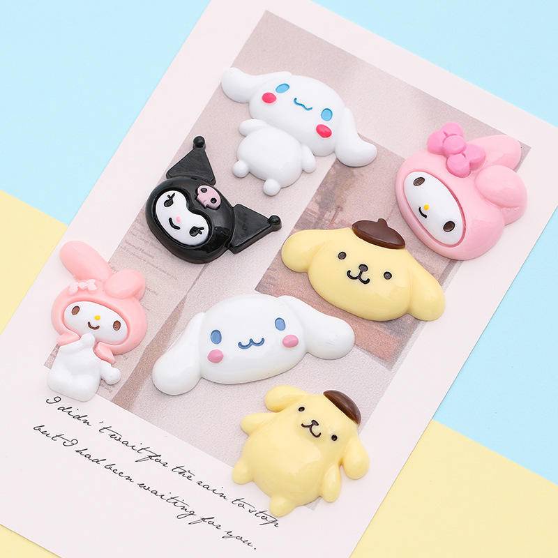 Phụ Kiện Trang Trí Giày DIY Họa Tiết Hoạt Hình Kuromi Cinnamon Đáng Yêu