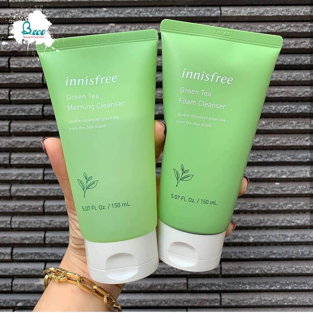 Sữa rửa mặt trà xanh Innisfree Green Tea Cleansing Foam 150ML- Donna.cosmetics