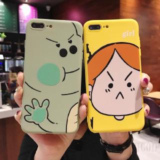 Ốp lưng in hình khủng long nhiều mẫu mã dễ thương cho điện thoại IPHONE 6 Plus 6s 8 7 Plus X XS XR XS Max