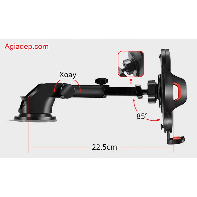 Giá Đỡ Điện Thoại Trên Xe Hơi Giá Kẹp Trên Ô tô Điều Chỉnh Thông Minh | BigBuy360 - bigbuy360.vn