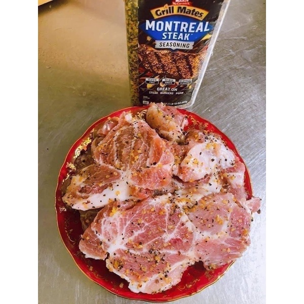 (HÀNG US) - Bột Gia vị ướp steak Grill Mates Montreal Steak 822gr