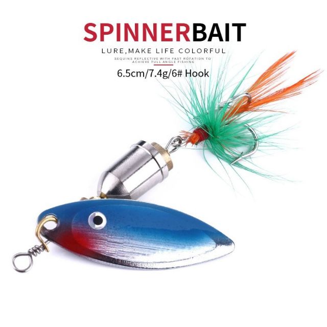 Mồi lure spinner siêu nhạy