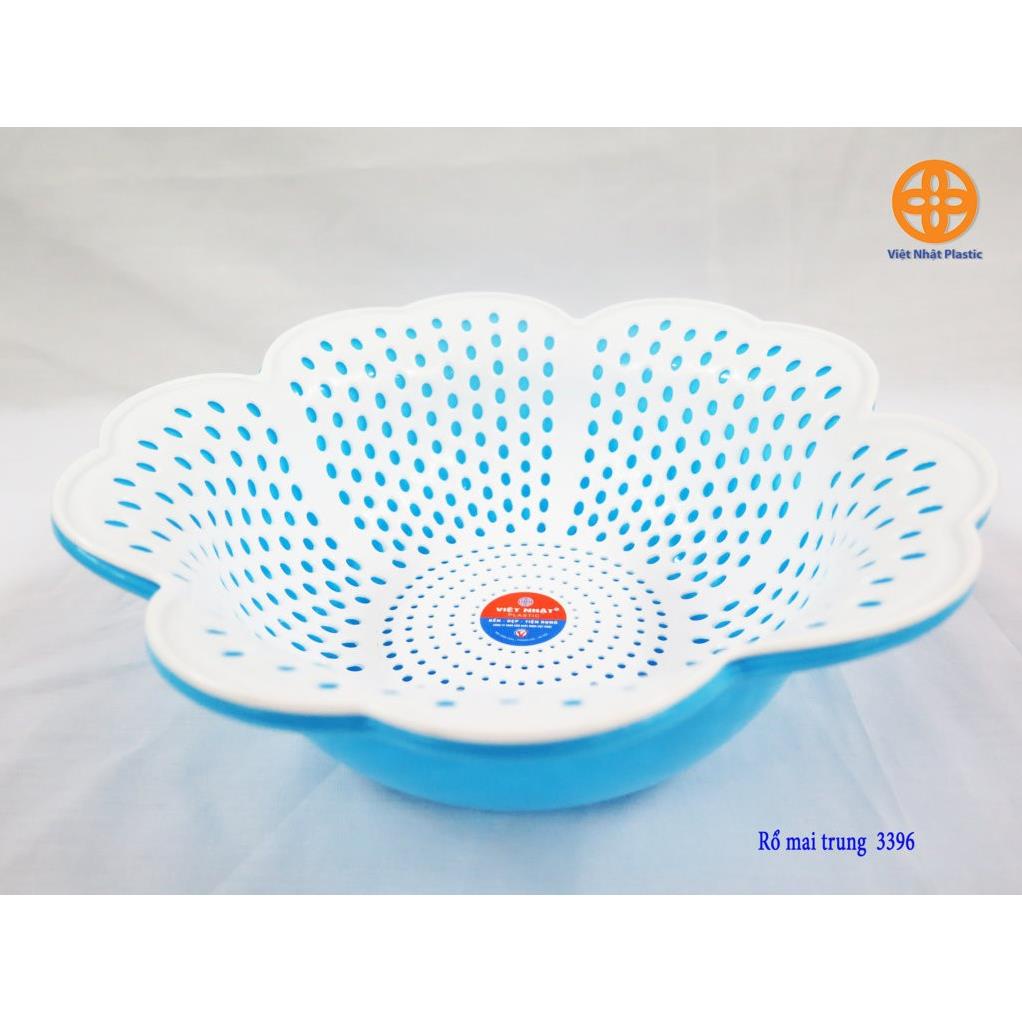 [Kho sỉ]  Rổ Hoa Mai Đôi Việt Nhật - Rổ Mai 2 Lớp Cao Cấp Nhựa Việt Nhật