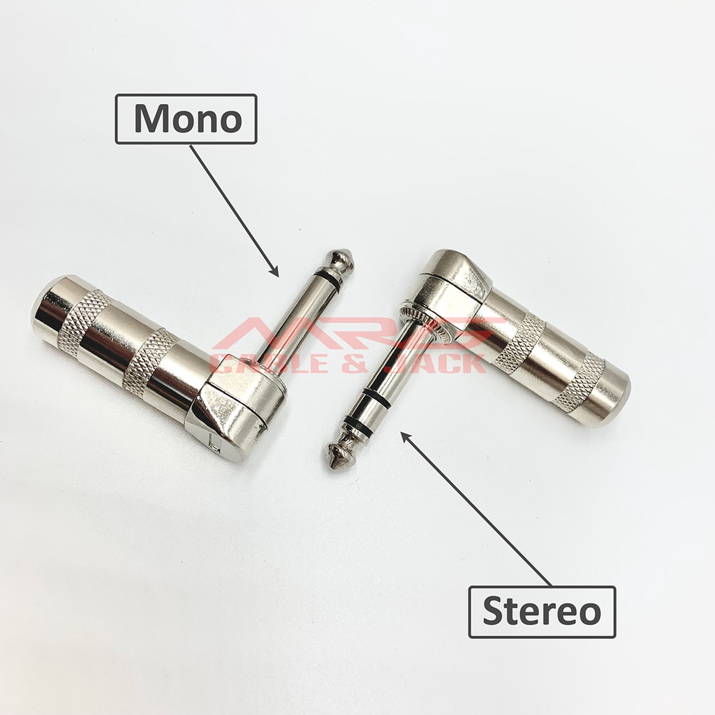 Jack 6Ly Stereo Cong Góc Vuông, giá 1 chiếc, dùng hàn dây tín hiệu âm thanh.