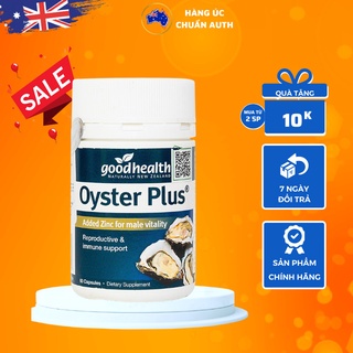 Tinh chất hàu biển Úc Goodhealth Oyster Plus Zinc 60 viên (Hàu lùn) (SP2)