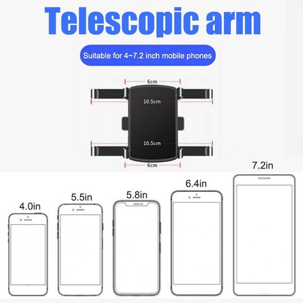 Giá Đỡ Điện Thoại Gắn Kính Chắn Gió Xe Hơi Xoay 360 Độ Tiện Dụng