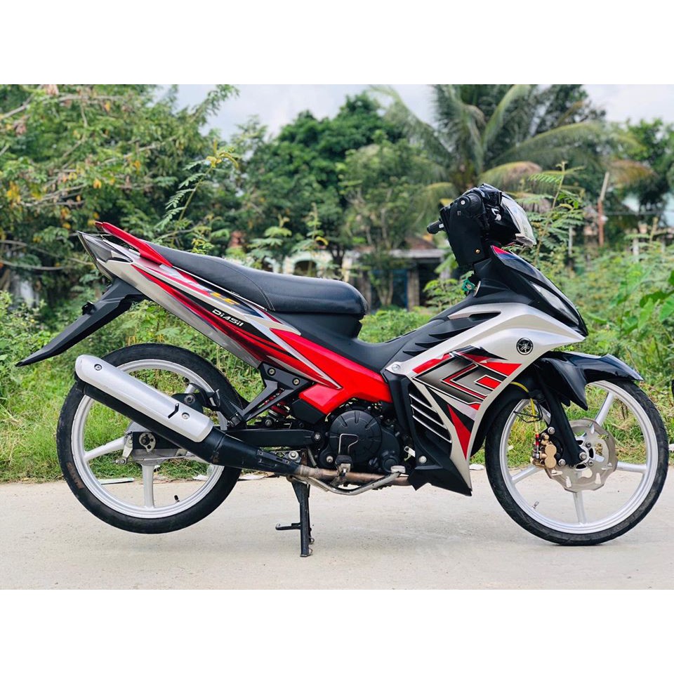 Tem rời Exciter 135 LC xe trắng đỏ đen 1