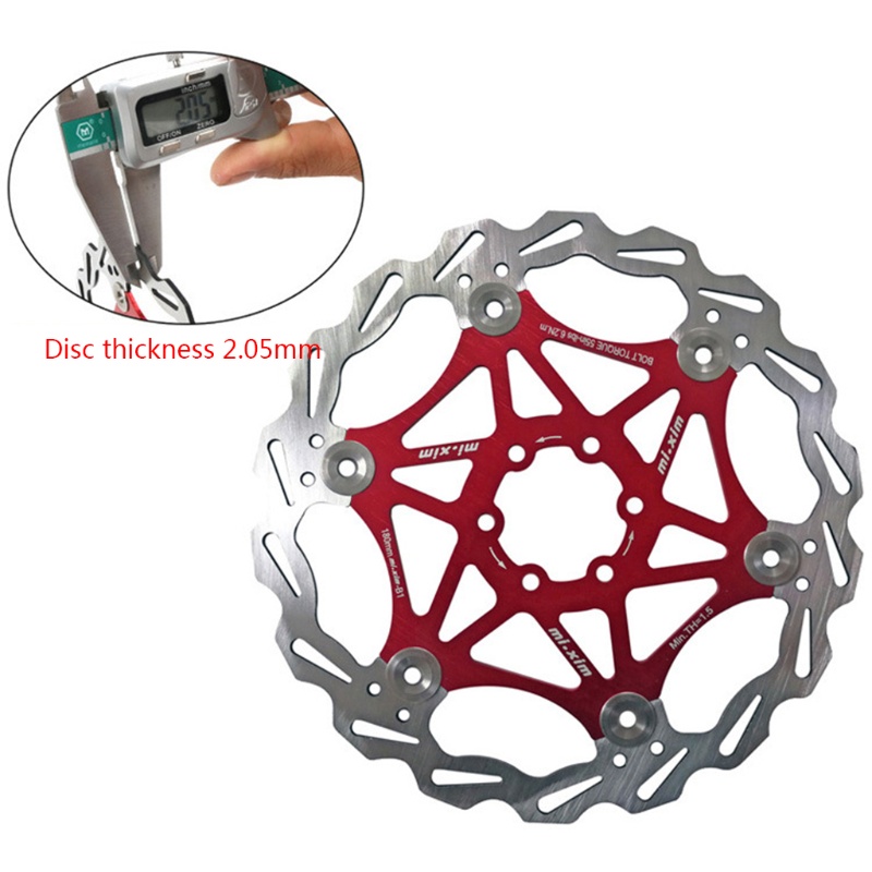 QQ Má Phanh 160mm Kèm Bu Lông Chuyên Dụng Cho Xe Đạp Leo Núi MTB