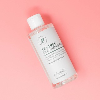 Nước tẩy trang tràm trà kiềm dầu, làm sạch da, dịu mụn Benton Tea Tree Cleansing Water 200ml