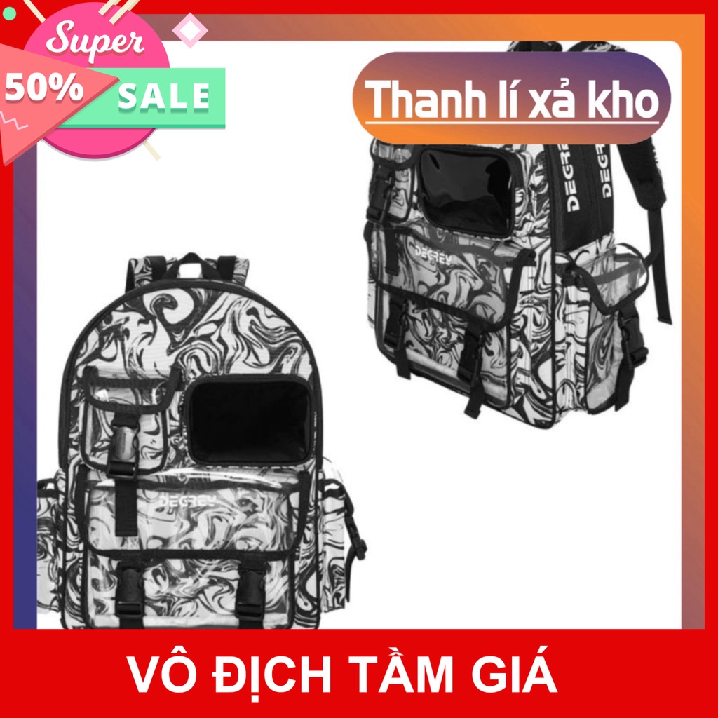 Balo Degrey Sky đám mây và Hồng Basic Backpack thời trang nam nữ đi chơi đi học