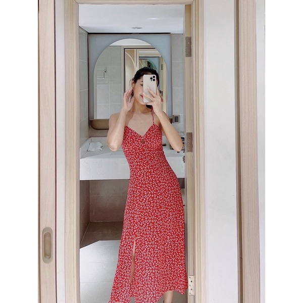 Váy Lép hoa nhí newtag size