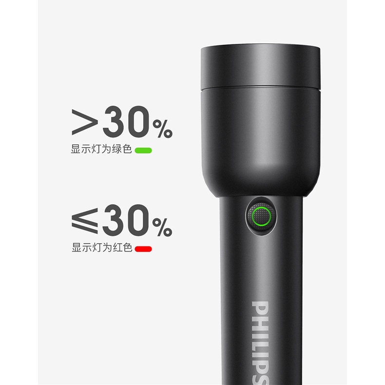 Đèn pin Philips chống nước siêu sáng 3 chế độ - Đèn pin siêu sáng philips du lịch dã ngoại--Đèn pin cầm tay