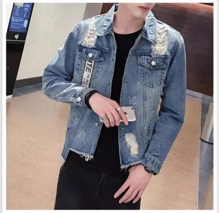 Áo khoác Jeans OFF WHITE