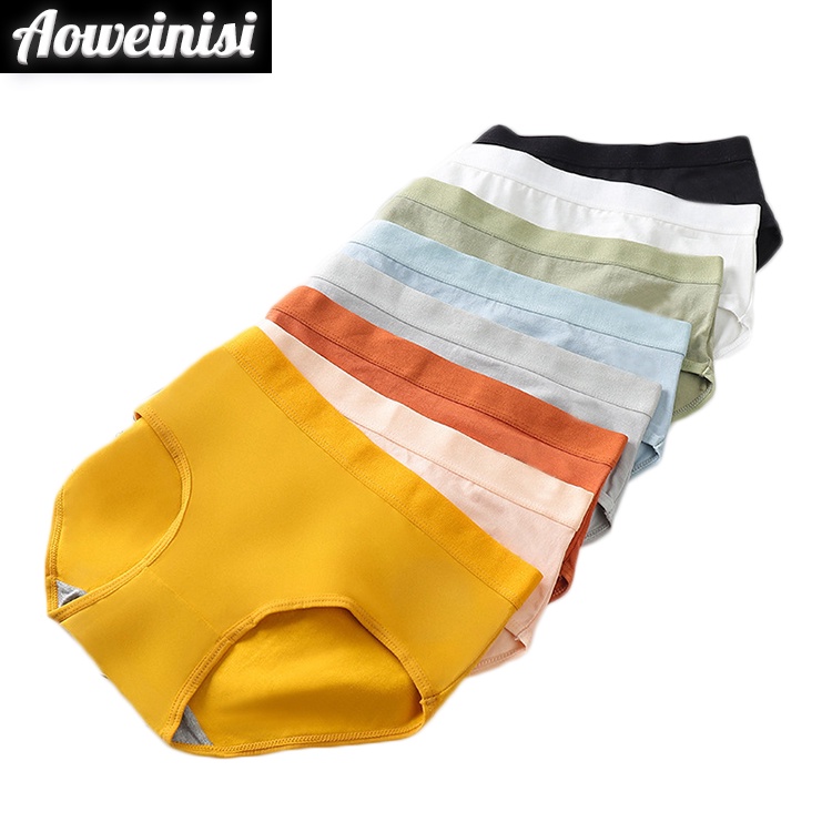 Quần lót AOWEINISI cotton kháng khuẩn thoáng mát thời trang quyến rũ dành cho nữ