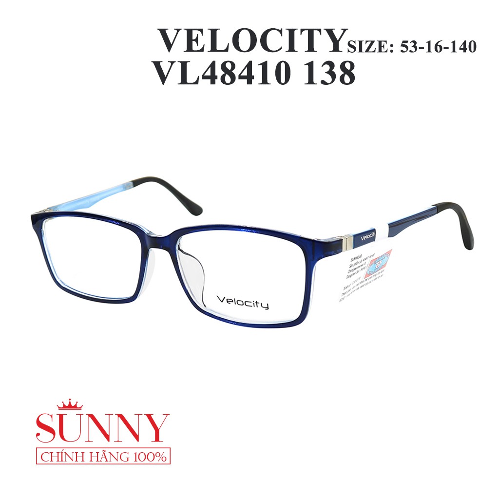 VL48410 - - Gọng kính Velocity chính hãng, bảo hành toàn quốc