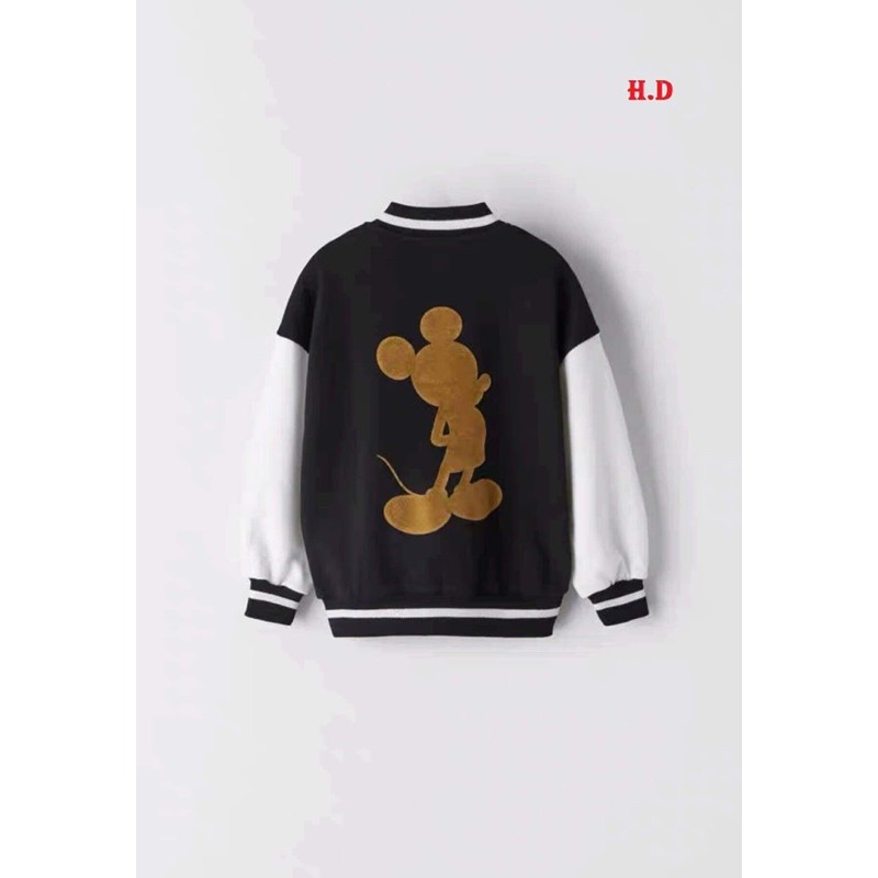 Áo bomber M micky vàng in lưng HD62