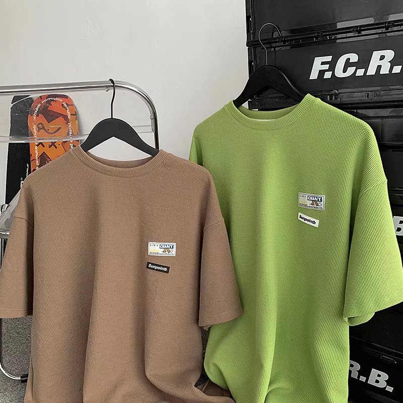 Áo Thun Tay Ngắn Chất Liệu cotton Cao Cấp Thiết Kế Mới Thời Trang Mùa Hè Dành Cho Cặp Đôi