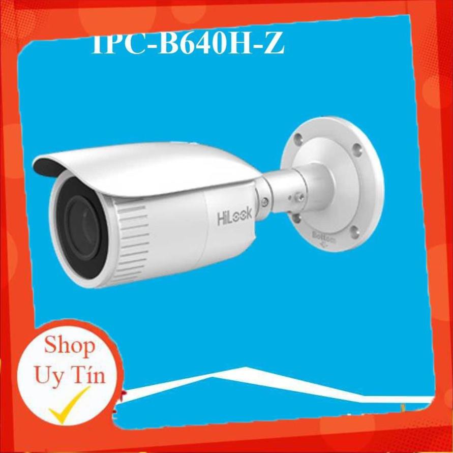 Camera IP hồng ngoại 4.0 Megapixel HILOOK IPC-B640H-Z - Thay đổi tiêu cự - Hàng chính hãng