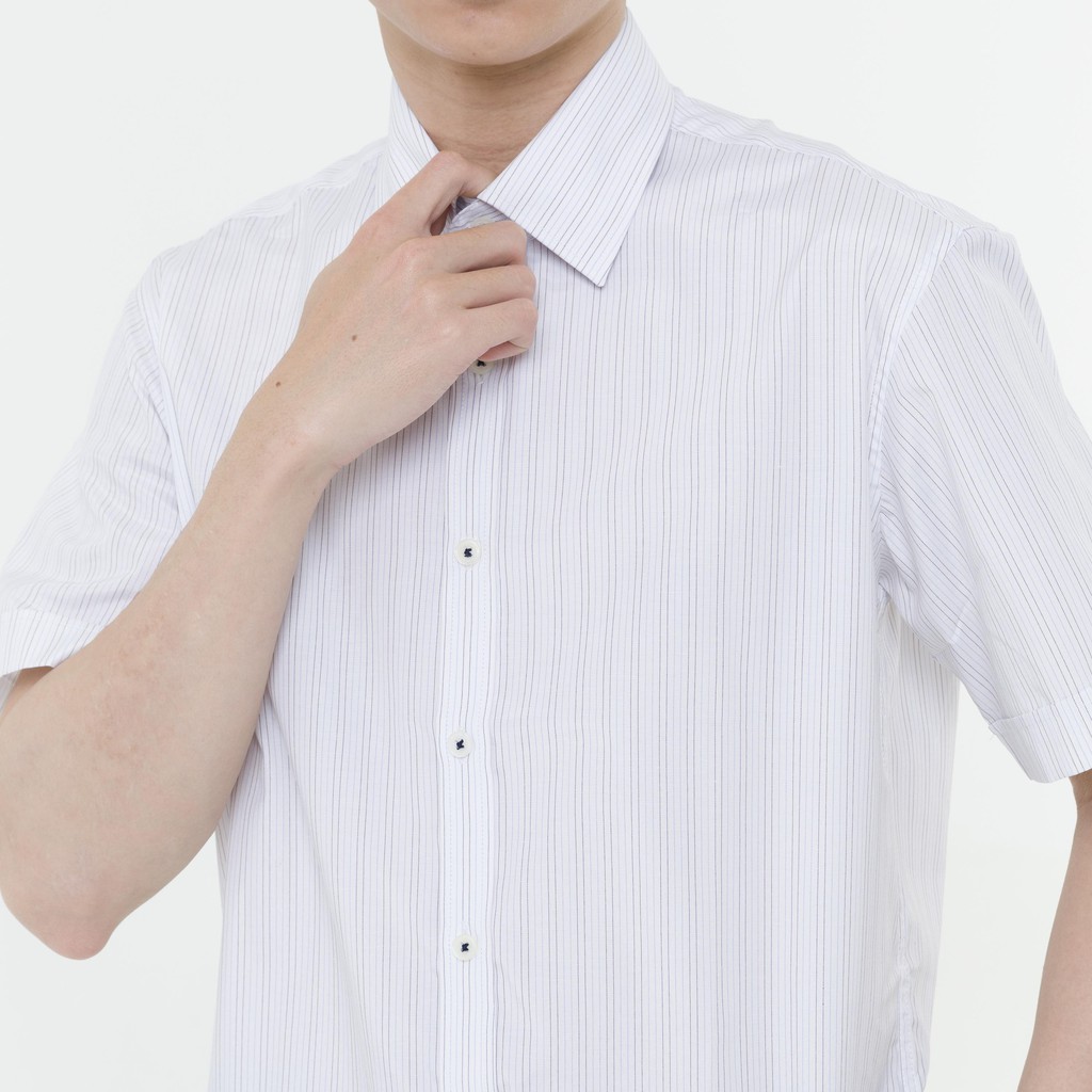 Áo sơ mi nam tay ngắn The Shirts Studio Hàn Quốc 11S2706BL