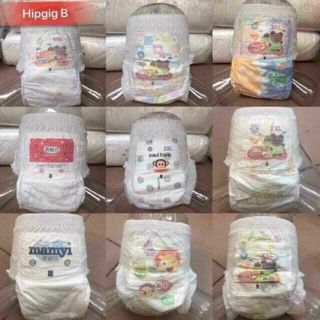 100c bỉm trần quần Hipgip 100M/100L/100Xl/100Xxl