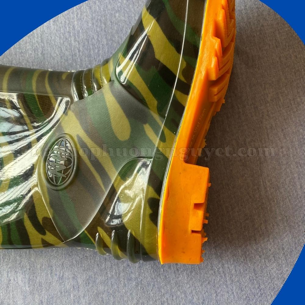 Ủng rằn ri cao su, ủng đi mưa chống nước, chống trượt  (Hàng VIỆT NAM Chất lượng Cao)