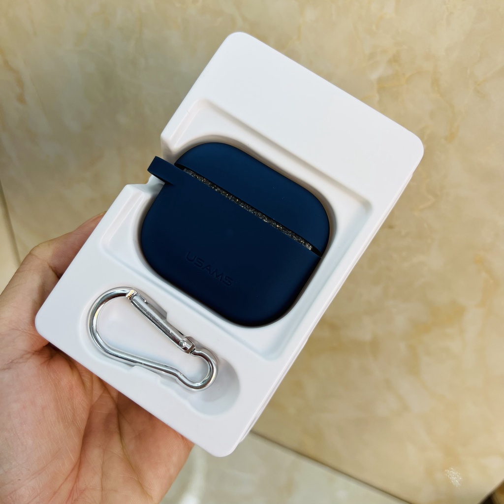 Ốp bảo vệ dành cho  Airpods 3 silicon Usams chính hãng