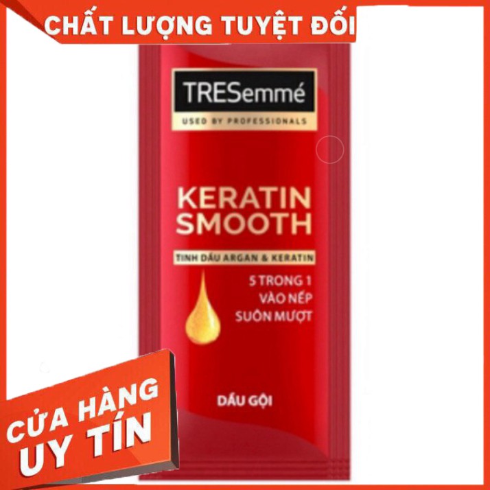 Hàng có sẵn Hàng có sẵn Dây 10 Gói Dầu Gội TRESemme Vào Nếp Suôn Mượt 7g