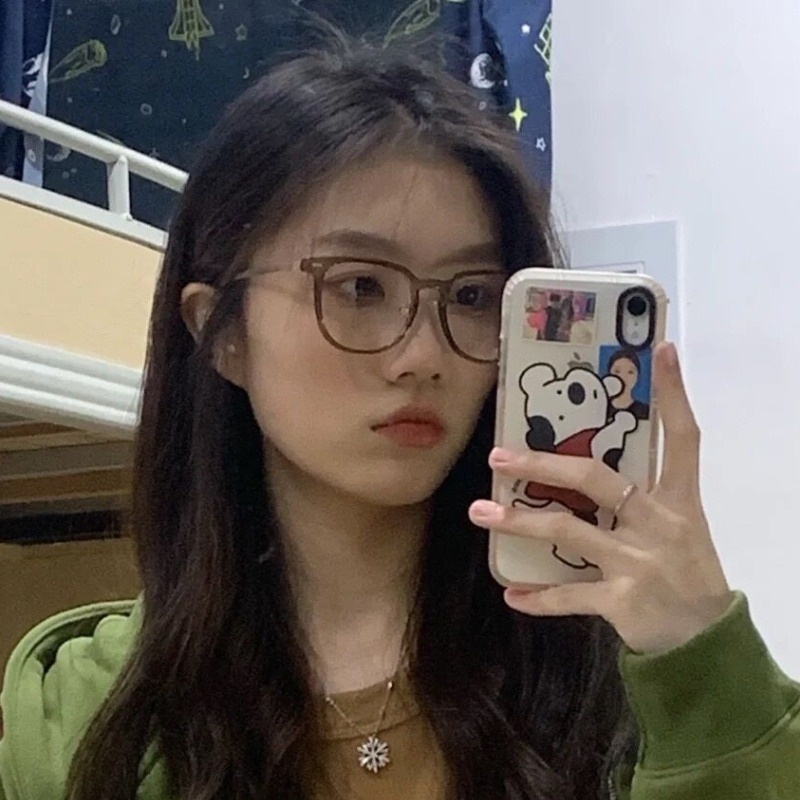 Mắt Kính TR90 Gọng Vuông Chống Ánh Sáng Xanh Siêu Nhẹ Có Thể Thay Thế Cho Nam Và Nữ