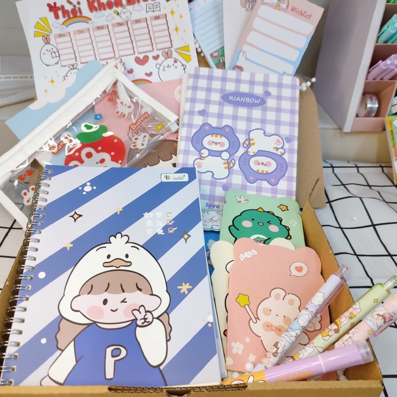 SET ĐỒ DÙNG HỌC TẬP CUTE