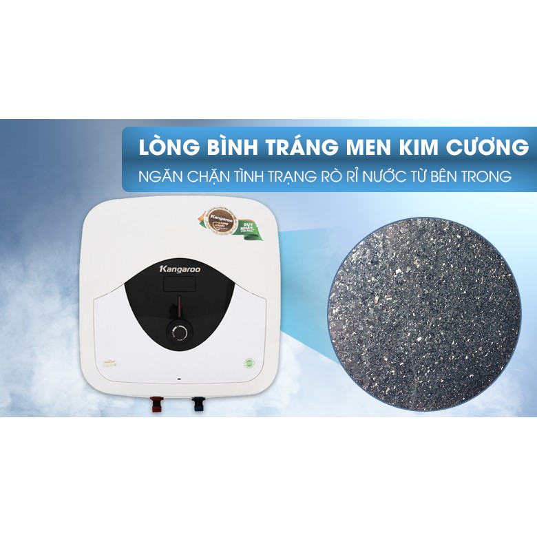 Bình nóng lạnh/ Máy nước nóng 30 lít Kangaroo KG818N chính hãng