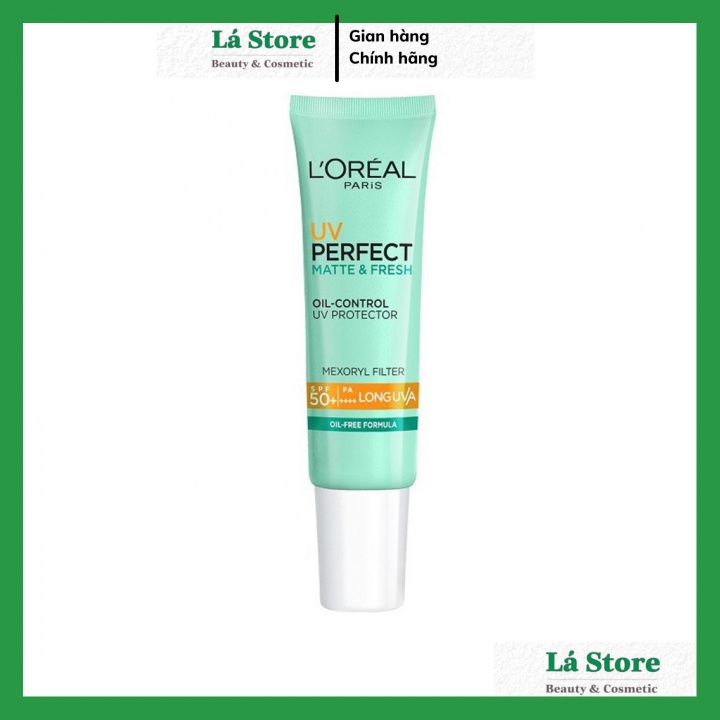 CHÍNH HÃNG - Kem Chống Nắng Bảo Vệ Da LOreal Paris - L'Oreal Paris UV Perfect SPF50+ PA++++ 15ml