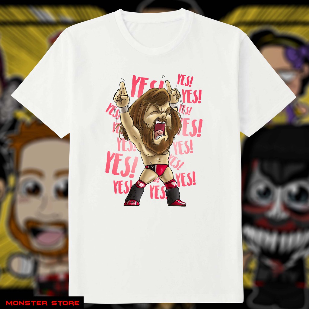 Áo Thun WWE Daniel Bryan "YES! YES! YES!"