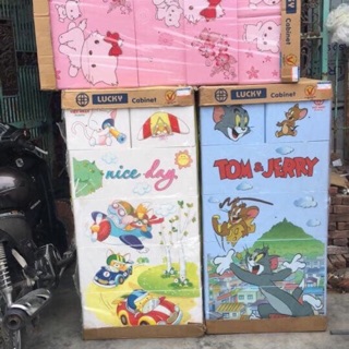 Tủ nhựa Việt Nhật 5 tầng 6 ngăn