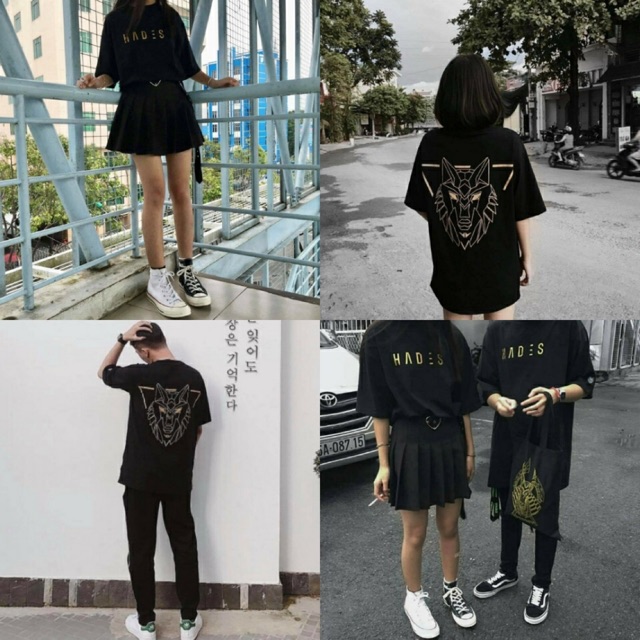 ÁO PHÔNG BASIC TEE HADES TAY LỠ HOT HIT