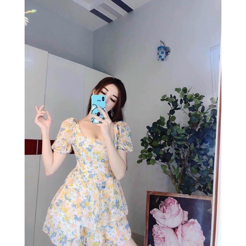 🌸🌸Đầm Bông 2 Tầng🌸🌸 Đầm Mặc Tiệc,Đi Chơi Đẹp