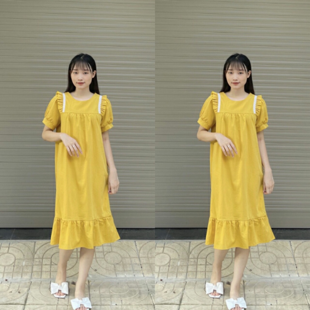 Váy bầu dạo phố trẻ trung
