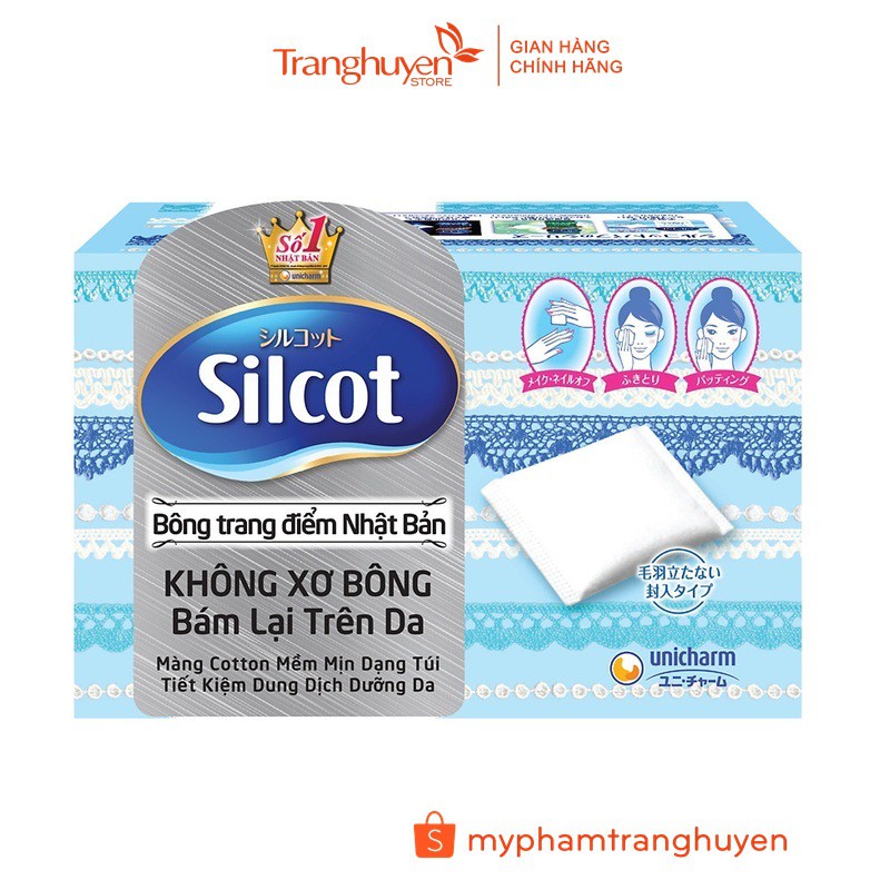 Bông tẩy trang Silcot