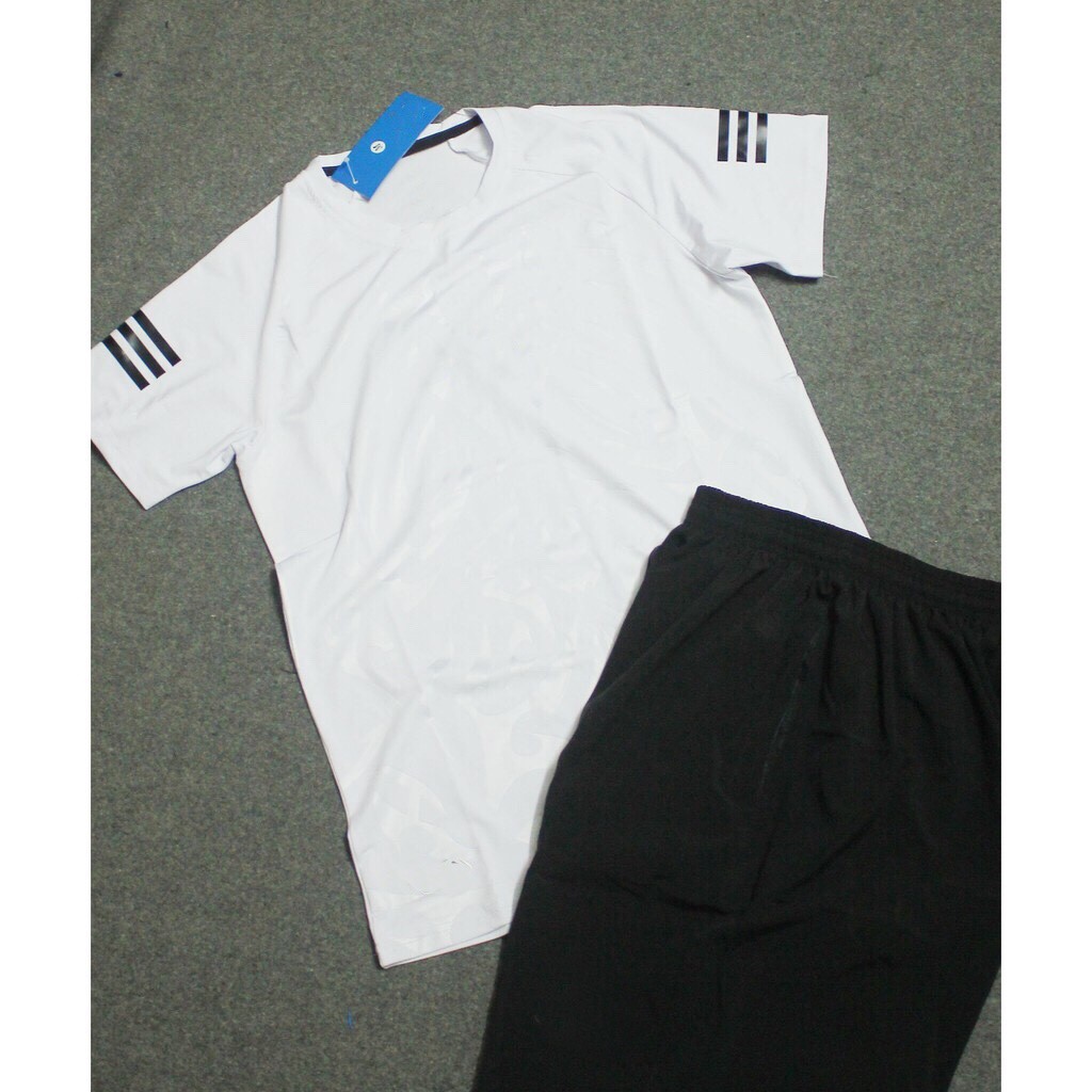 Bộ thể thao nam thun lạnh ép vân One3, phom 40-75kg | BigBuy360 - bigbuy360.vn