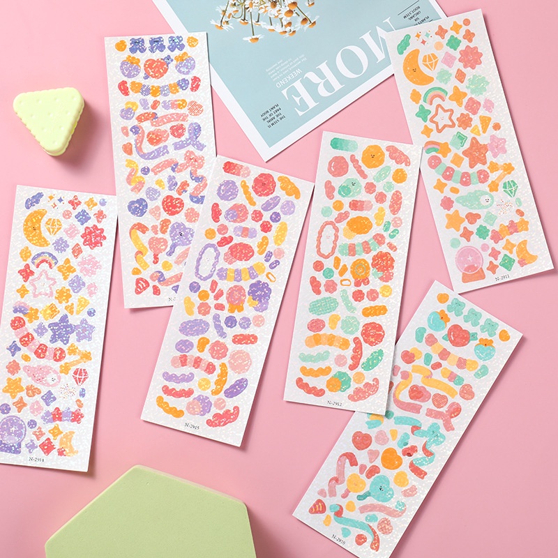 Sticker Dán Trang Trí Dễ Thương Bắt Mắt Sành Điệu