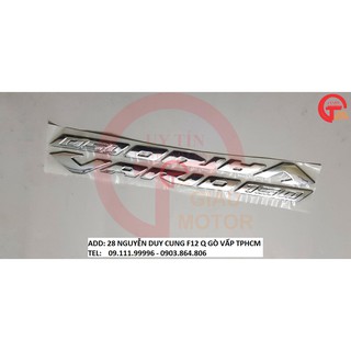 BỘ CHỮ NỔI VARIO 150 BẠC  DÁN XE HONDA VARIO BẰNG DECAL DẺO