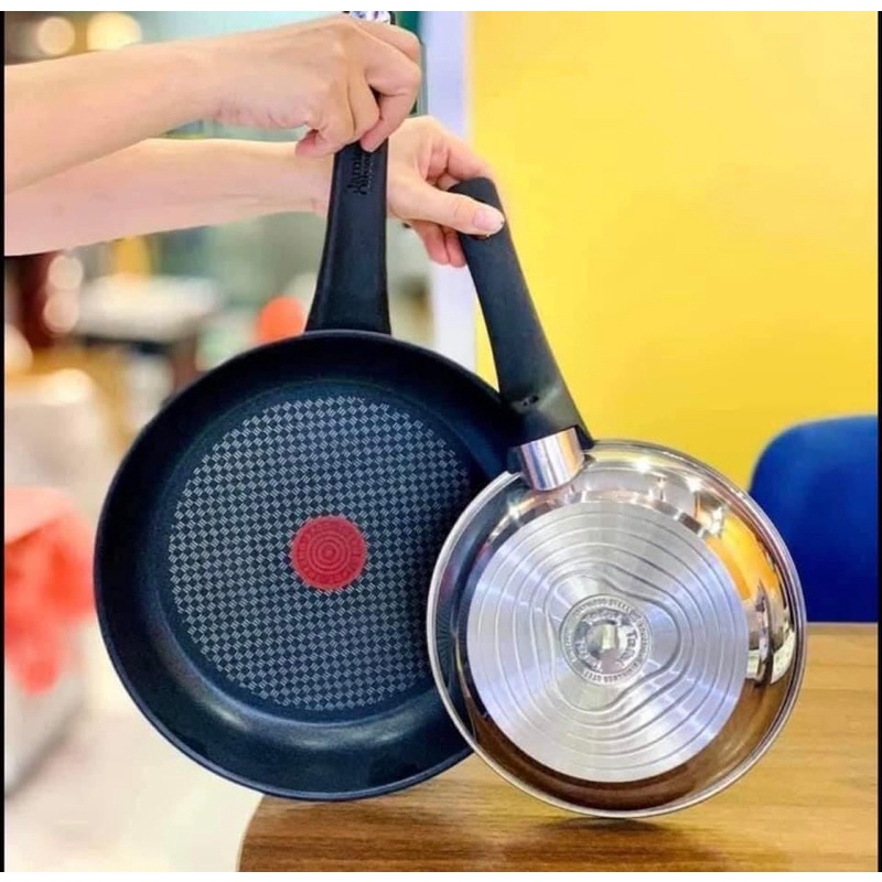 Set 2 chảo  Tefal Jamie Oliver Titanium 20-26cm
