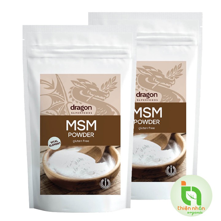 Bột MSM hữu cơ Dragon Superfoods 200g - MSM Powder