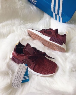 Giầy Thể Thao Sneakers NMD đỏ mận