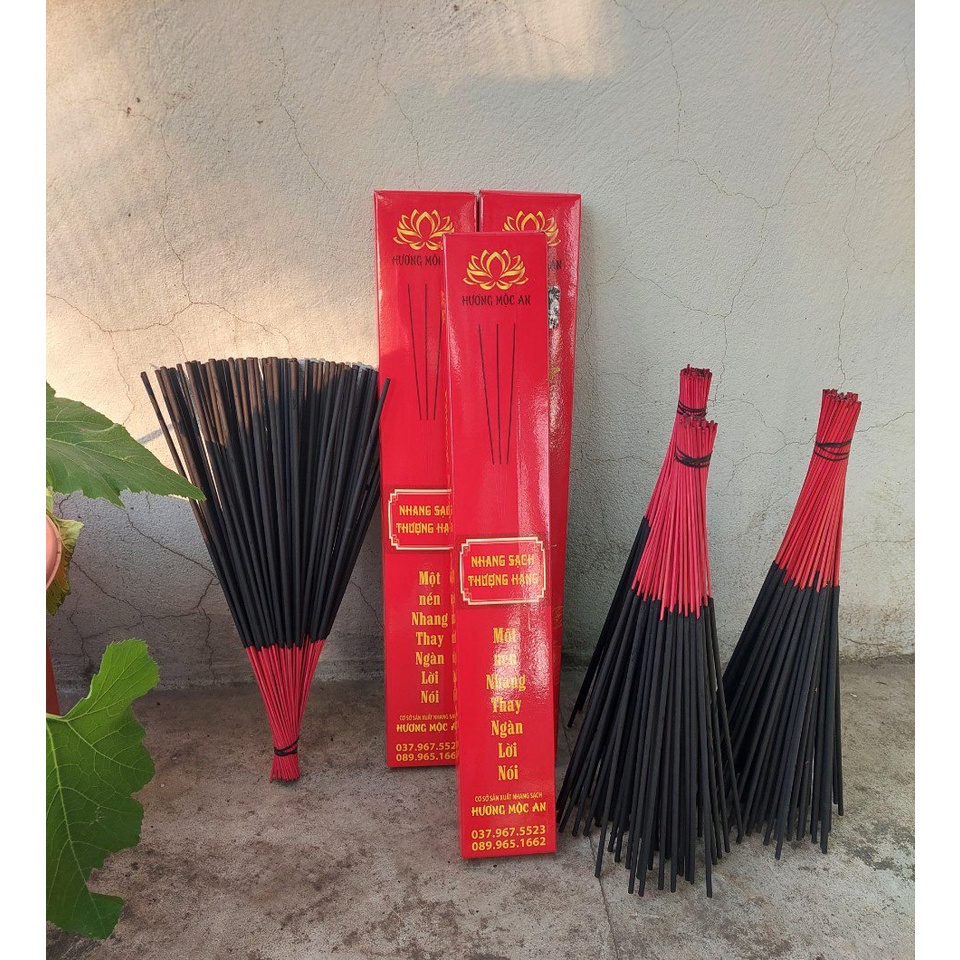 Nhang đen làng chóa - 100% sạch tự nhiên, an toàn