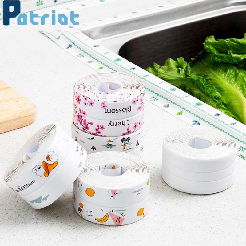 Dải băng dán kín bằng PVC chống thấm và chống nấm mốc cho nhà bếp/nhà tắm 3.8m