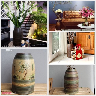 bình chuông gốm Bát Tràng hàng loại 1 cắm cành hay hoa đều xuất sắc