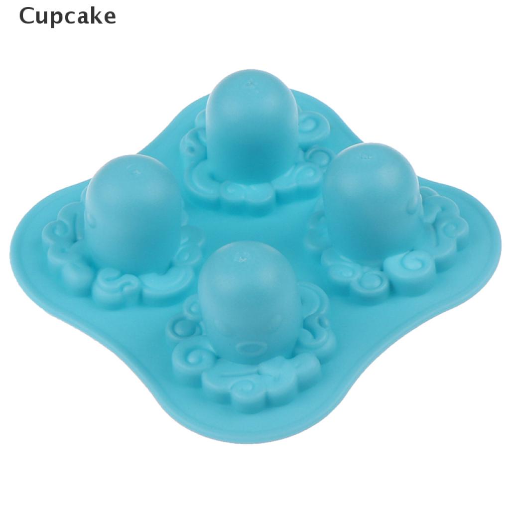 Cupcake 1pc Octopus Ice Cube Molds Ice Cream Mold Cake Mold Vn