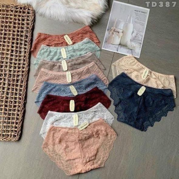 (Nhiều Mẫu) Quần Lót Nữ Ren Mềm Xuyên Thấu Gợi Cảm QL99 - LADY