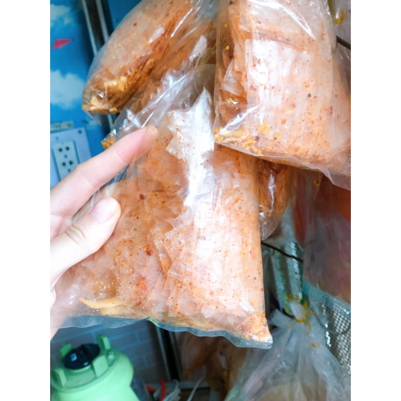 Bánh tráng muối siêu cay